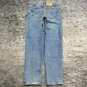 Vintage Levi's 550 Jeans 32x30‎ Blue Denim Relaxed Fit Tapered Leg 90s